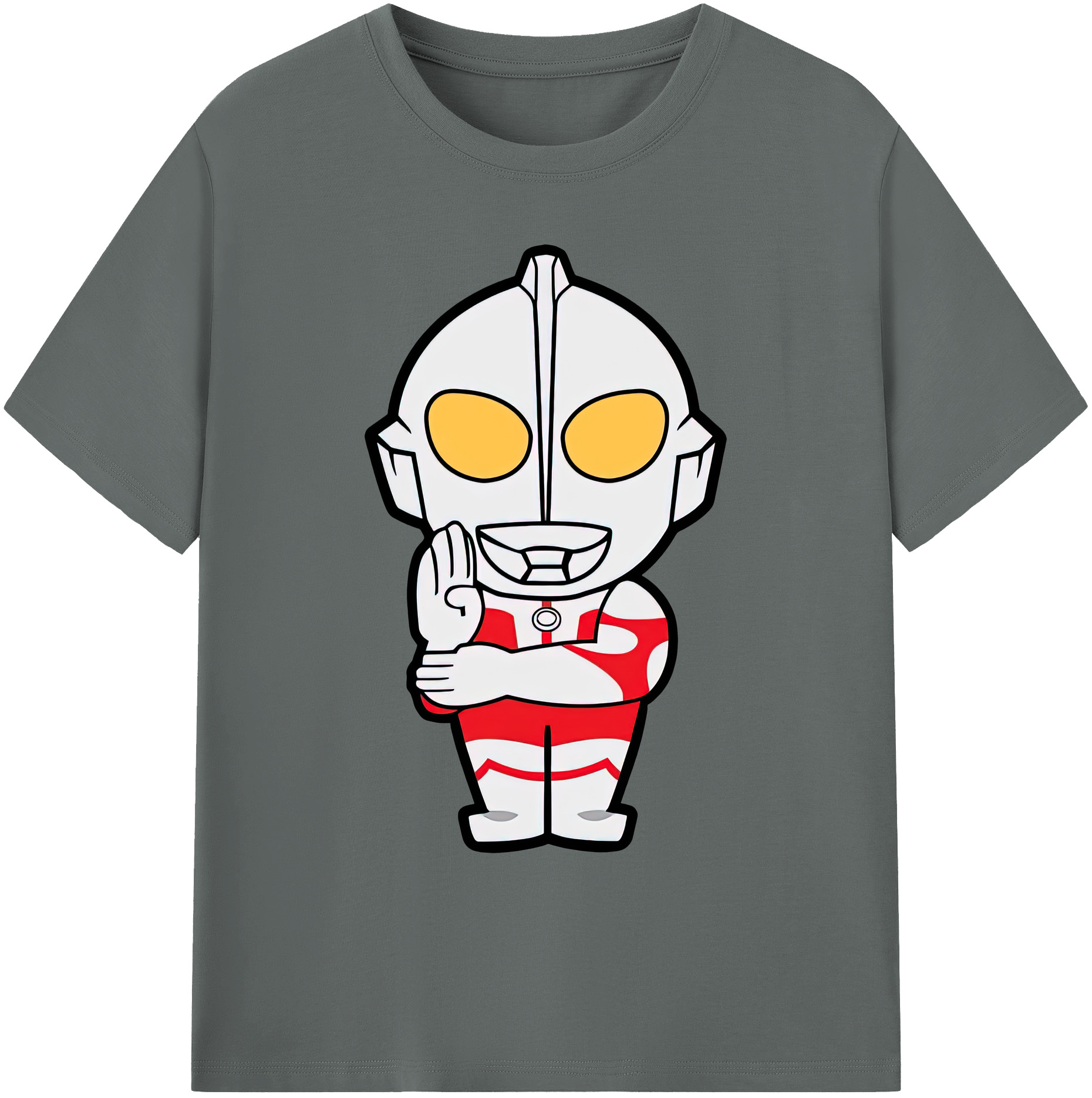 （画像用） ウルトラマン Ultraman 綿100％ メンズ半袖Tシャツ｜肌触りやわらか＆通気性